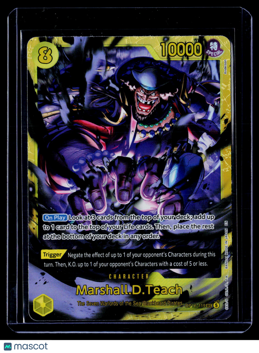 One Piece Marshall.D.Teach SEC OP16-119