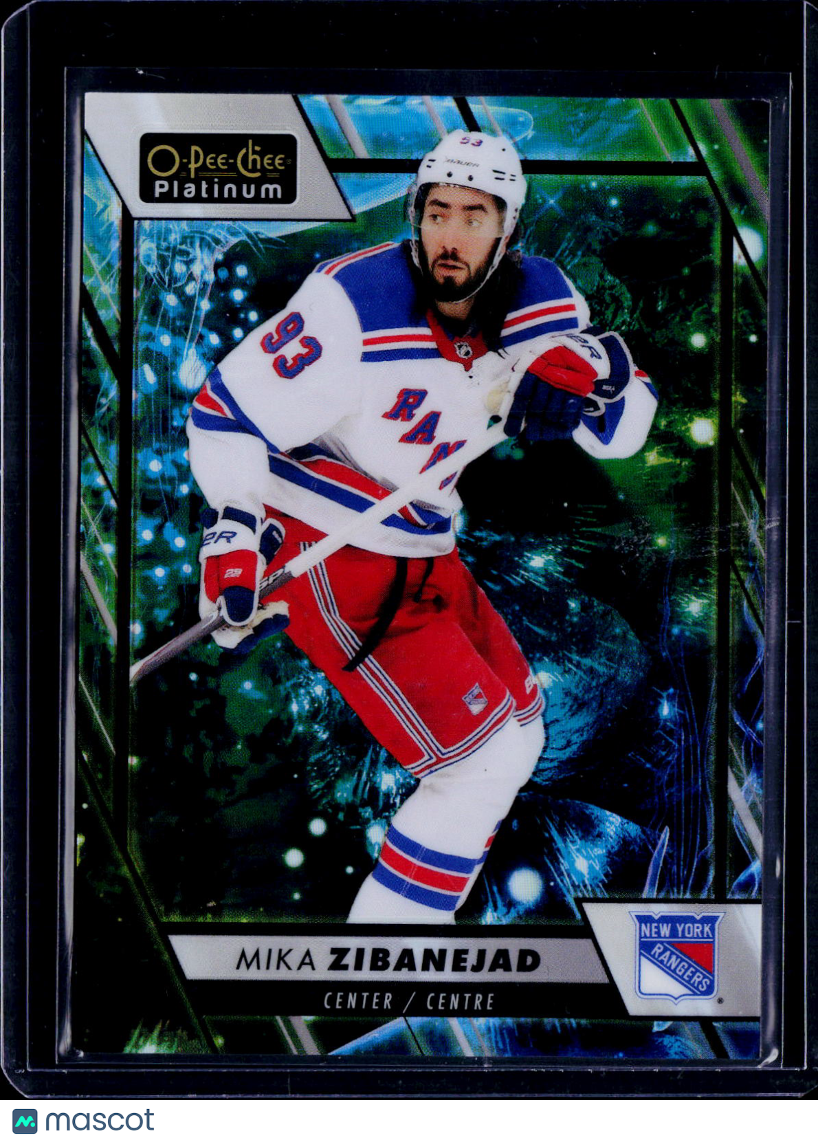 2024 O-Pee-Chee Platnium Mika Zibanejad Bioluminescene /5