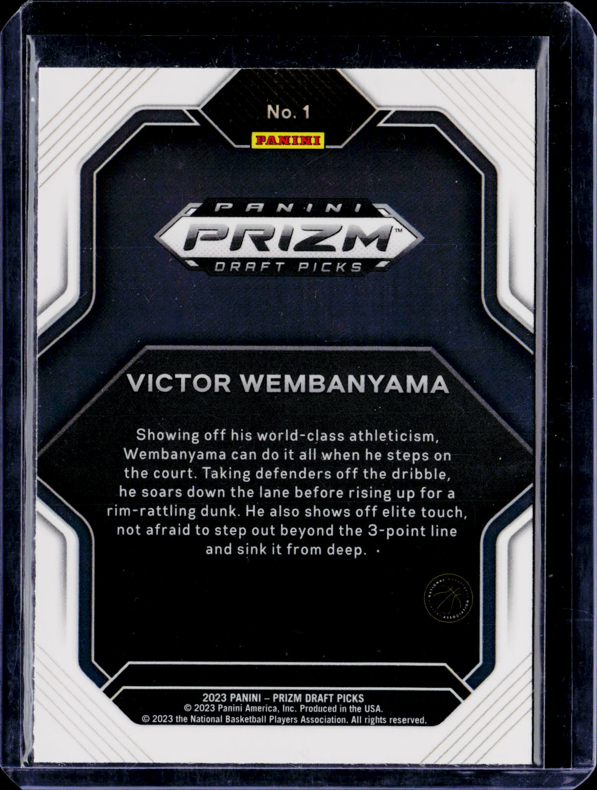 2023-24 Prizm Draft Picks Victor Wembanyama Fireworks