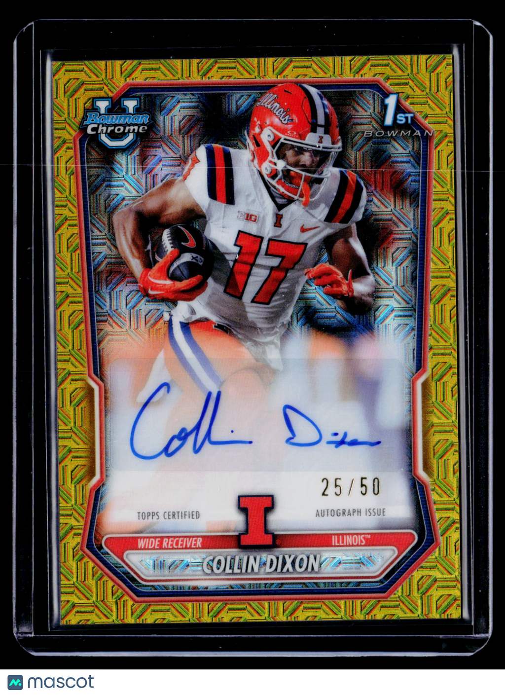 2026 Bowman Collin Dixon Mega Box Gold Auto 25/50