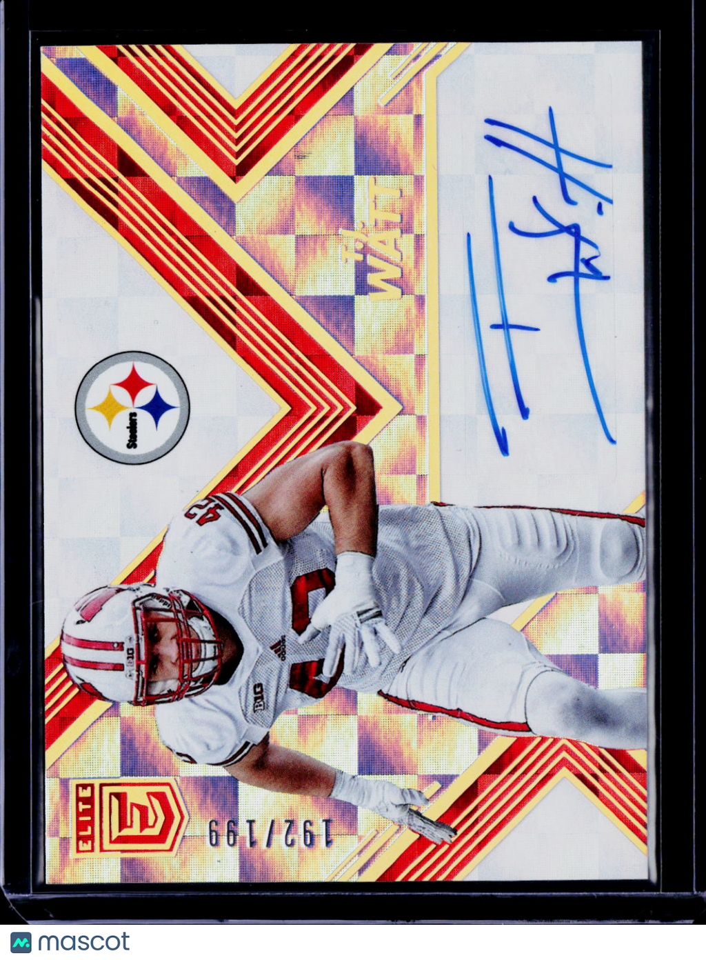 2017 Panini Donruss Elite TJ Watt Rookie Auto 192/199 RC