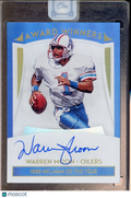 2020 Panini One Warren Moon Award Winners Auto