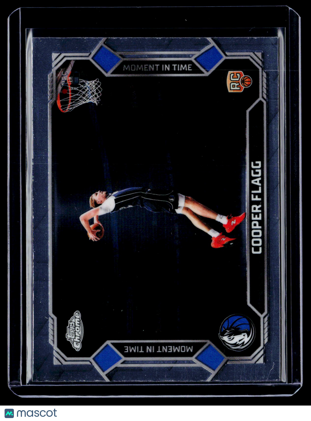 2025-26 Topps Chrome Update Cooper Flagg Rookie Moment in Time RC