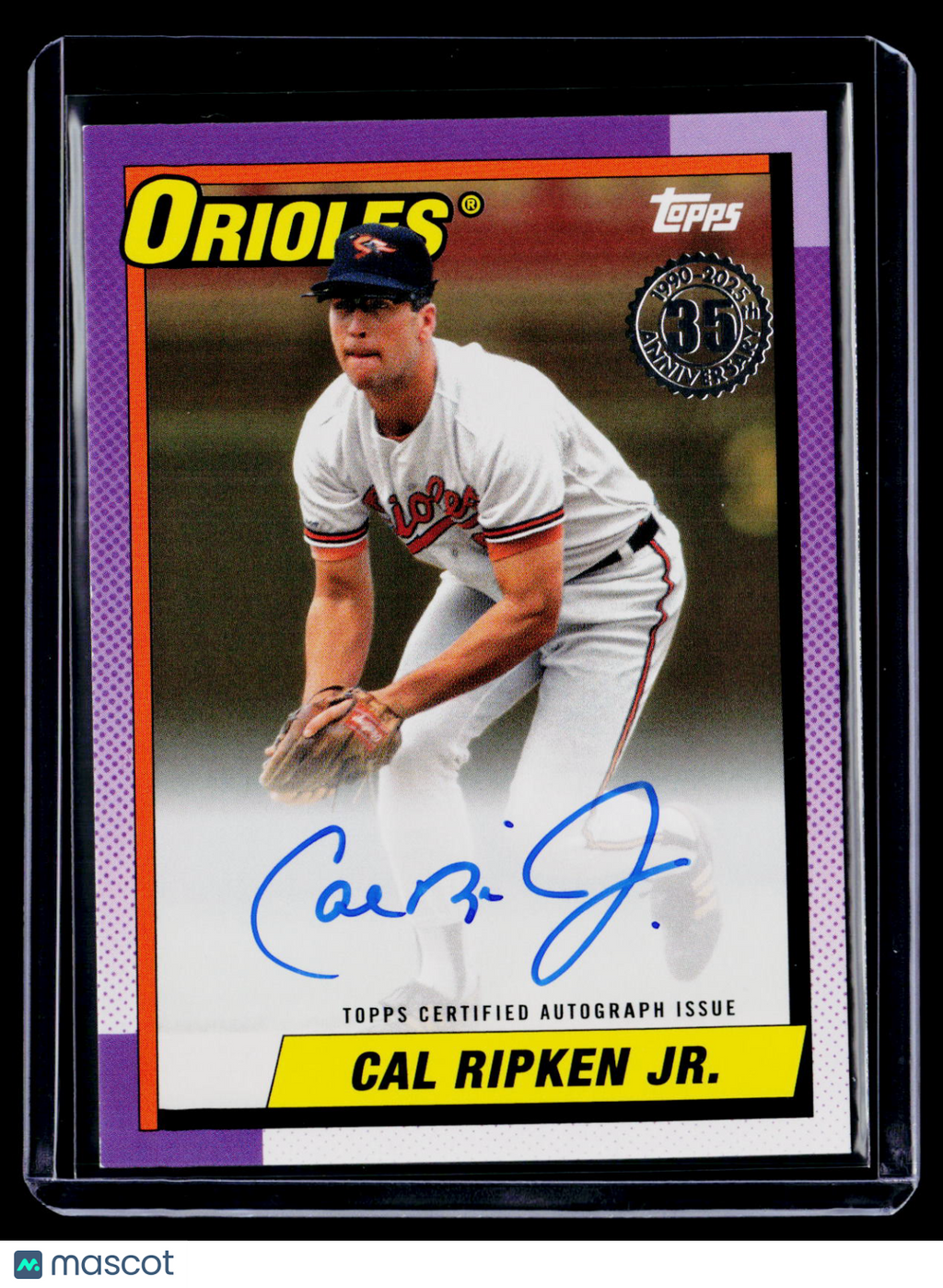 2025 Topps Cal Ripken Jr. 1990 Auto 34/50