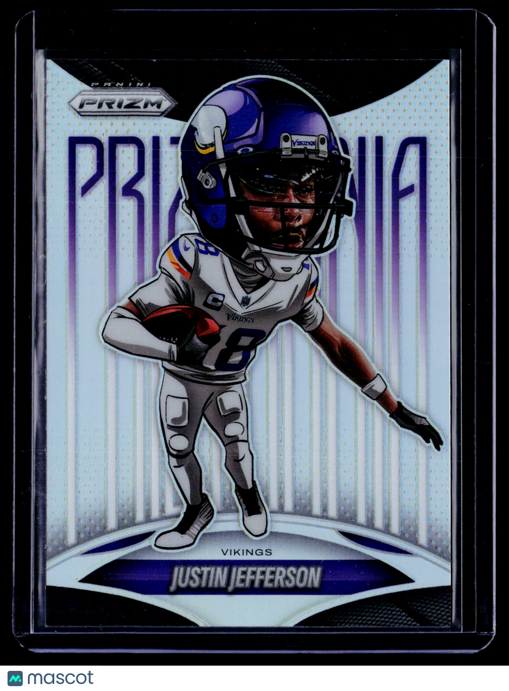 2025 Prizm Justin Jefferson Prizmania Case Hit