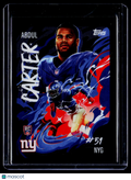 2025 Topps Chrome Abdul Carter Rookie Ultra Violet RC