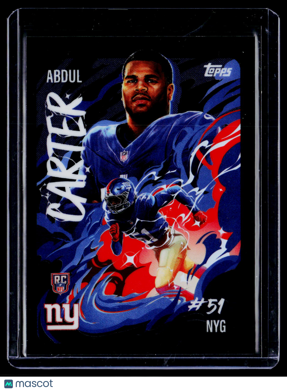 2025 Topps Chrome Abdul Carter Rookie Ultra Violet RC