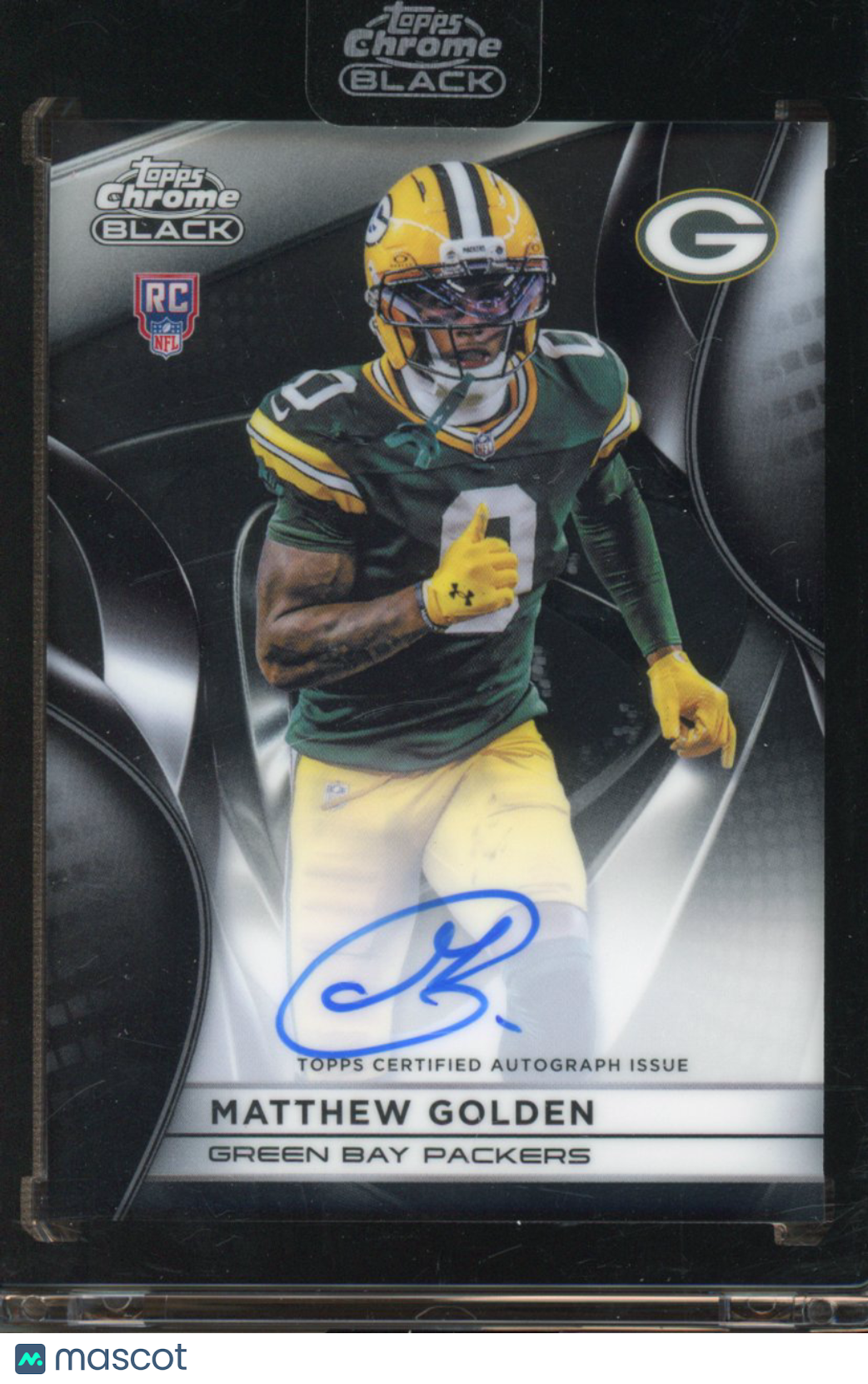 2025 Topps Chrome Black Matthew Golden Rookie Auto RC