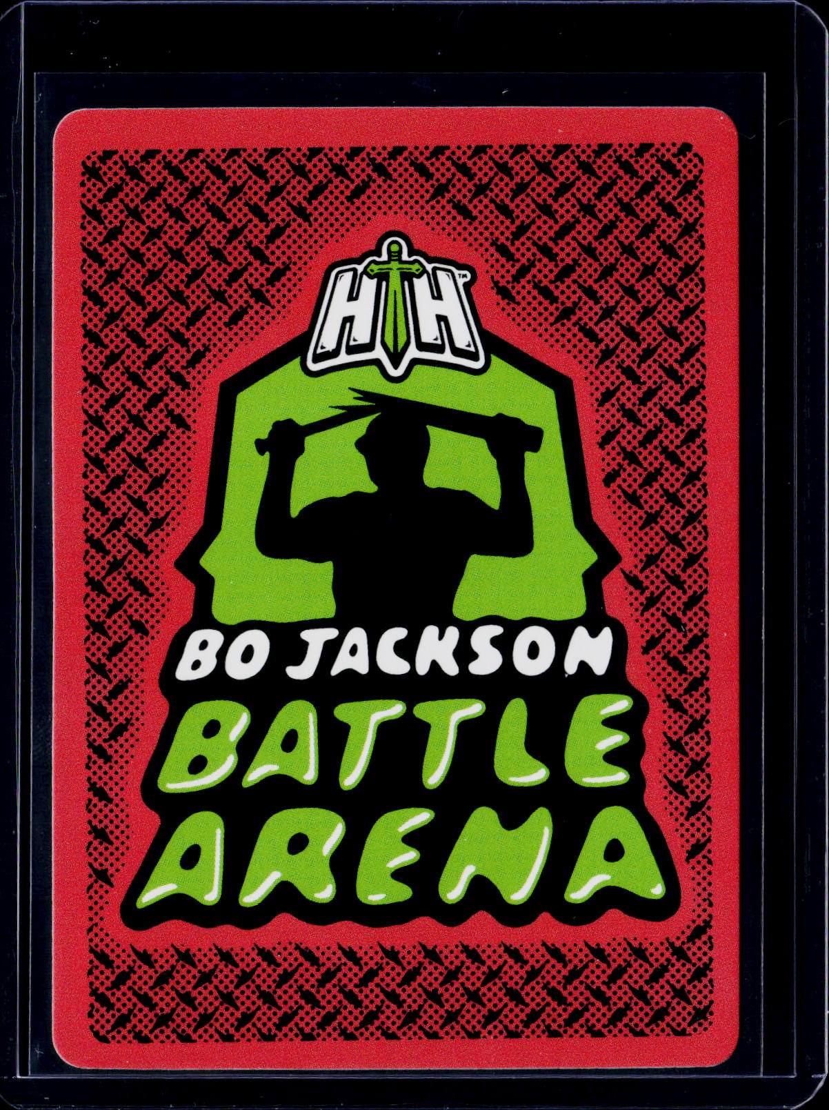 2025 Bo Jackson Battle Arena Dart-Board Jaxson Dart Steel Icon Battlefoil