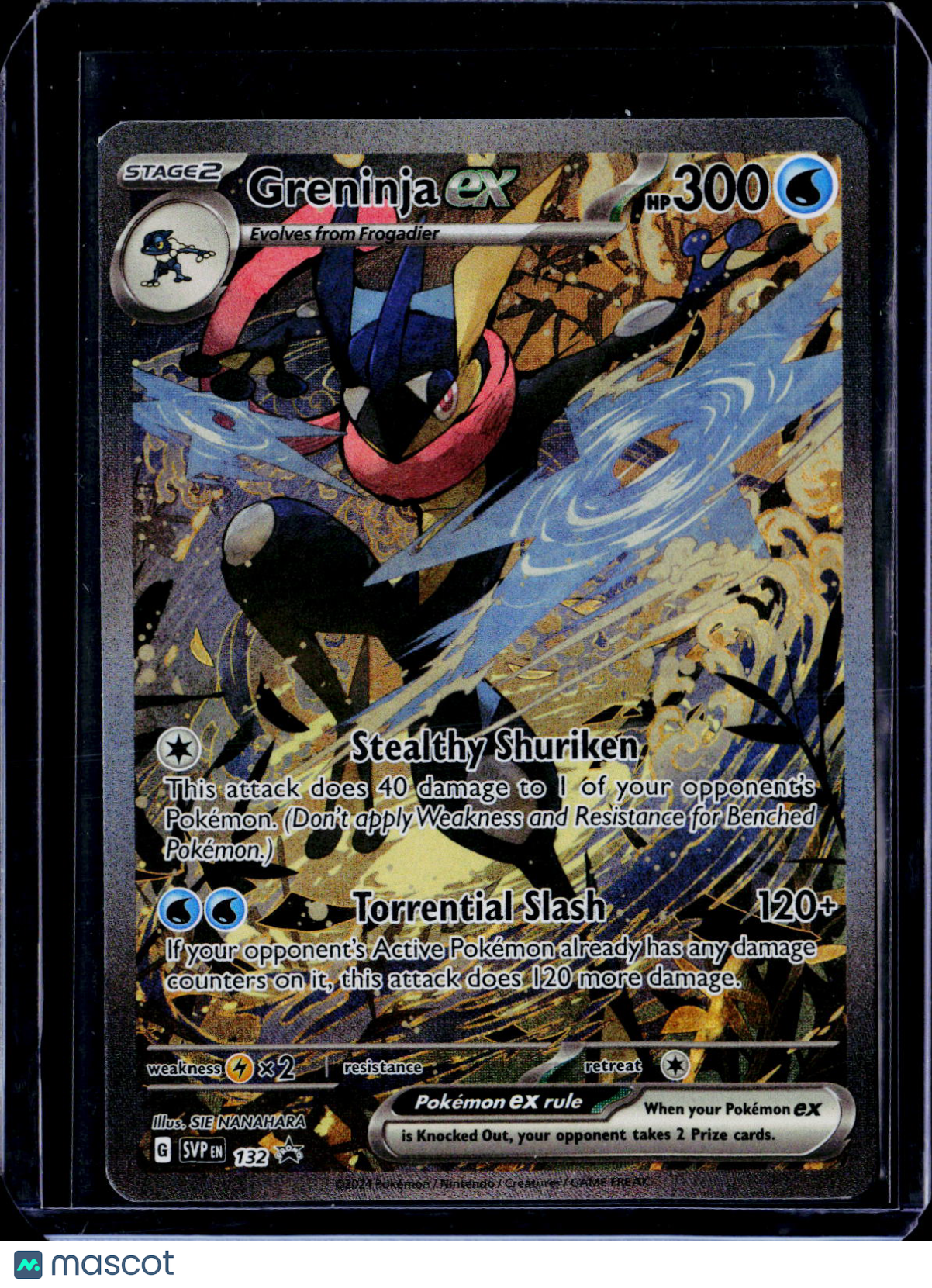 Pokemon Greninja ex Promo 132