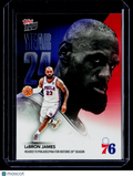 2026 Topps Now LeBron James Year 24 Philadelphia 76ers 053