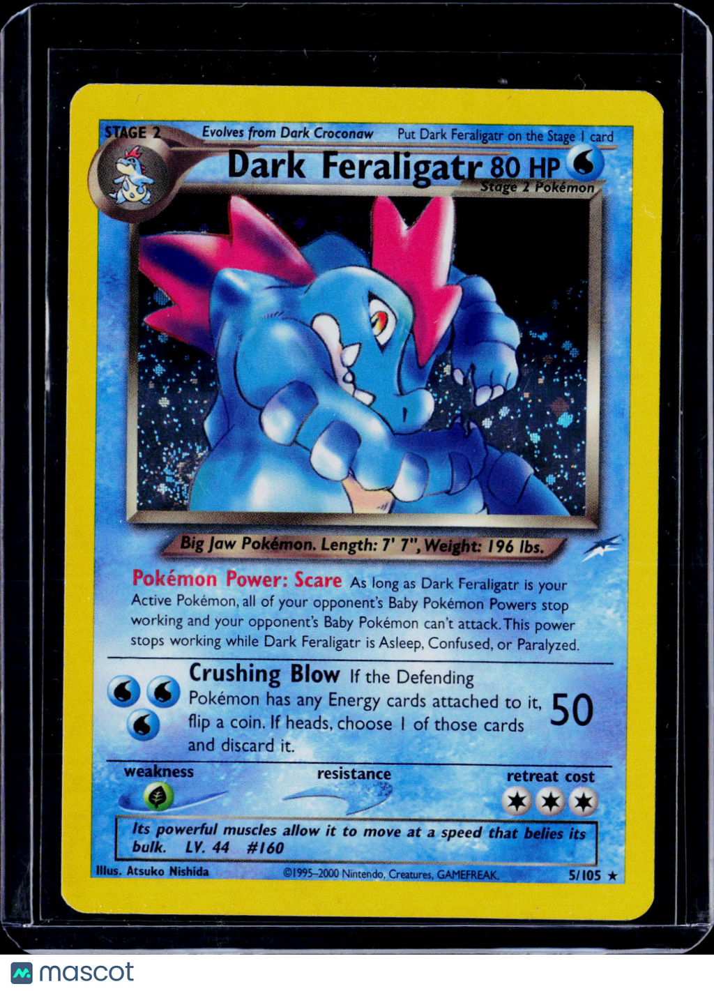 Pokemon Dark Feraligatr 5 105