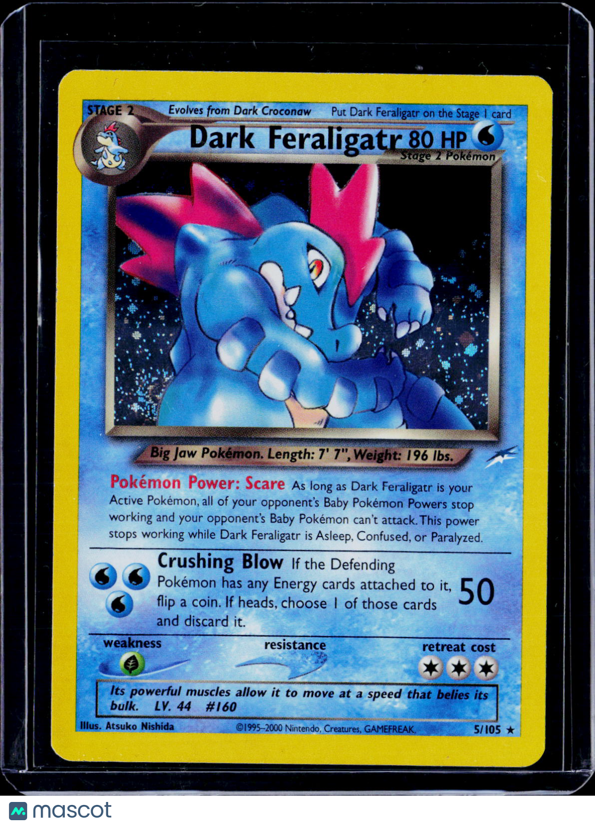 Pokemon Dark Feraligatr 5 105