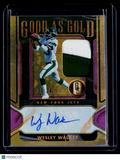 2024 Gold Standard Wesley Walker Good as Gold Patch Auto 23/24