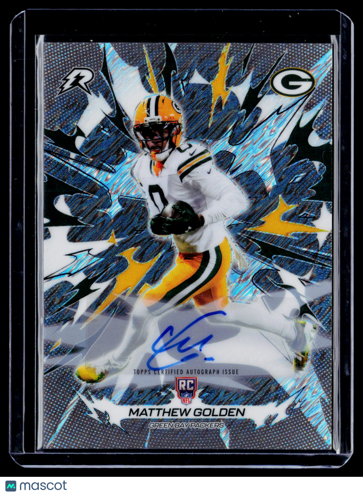 2025 Topps Resurgence Matthew Golden Rookie Silver Surge Auto RC