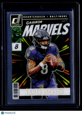 2024 Clearly Donruss Lamar Jackson Gridiron Marvels Case Hit