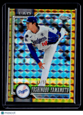 2026 Topps Chrome Yoshinobu Yamamoto Gold Geometric 49/50