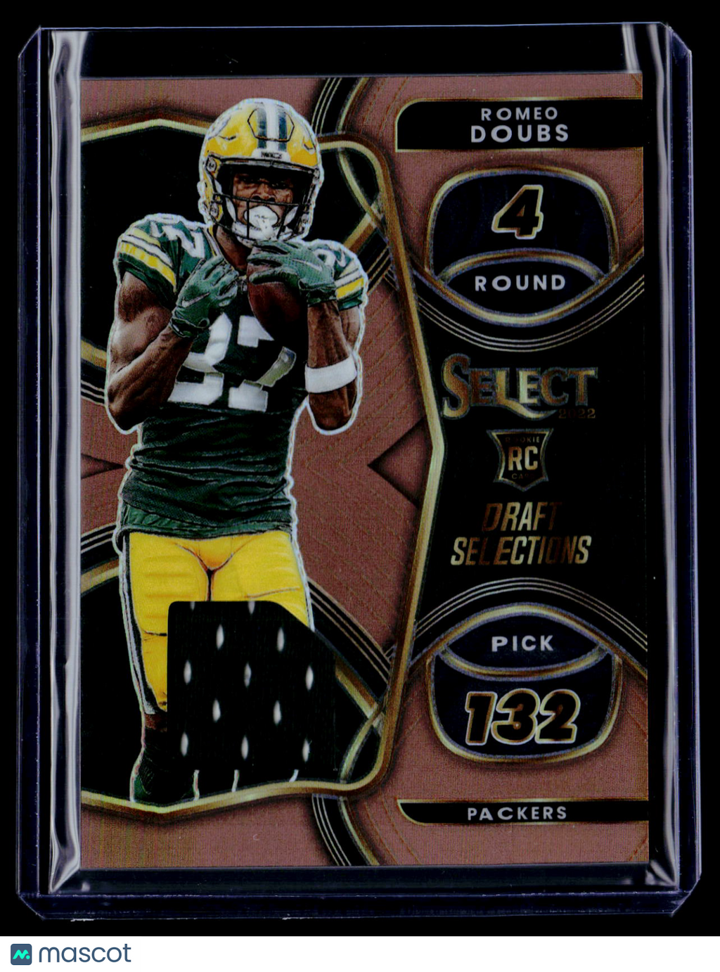2022 Select Romeo Doubs Rookie Bronze Patch 47/49 RC