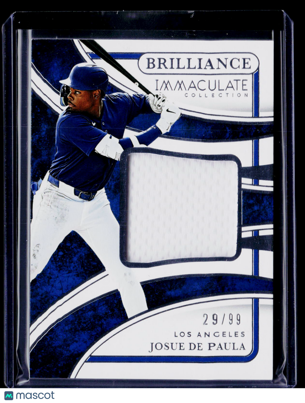 2026 Immaculate Collection Josue De Paula Patch 29/99