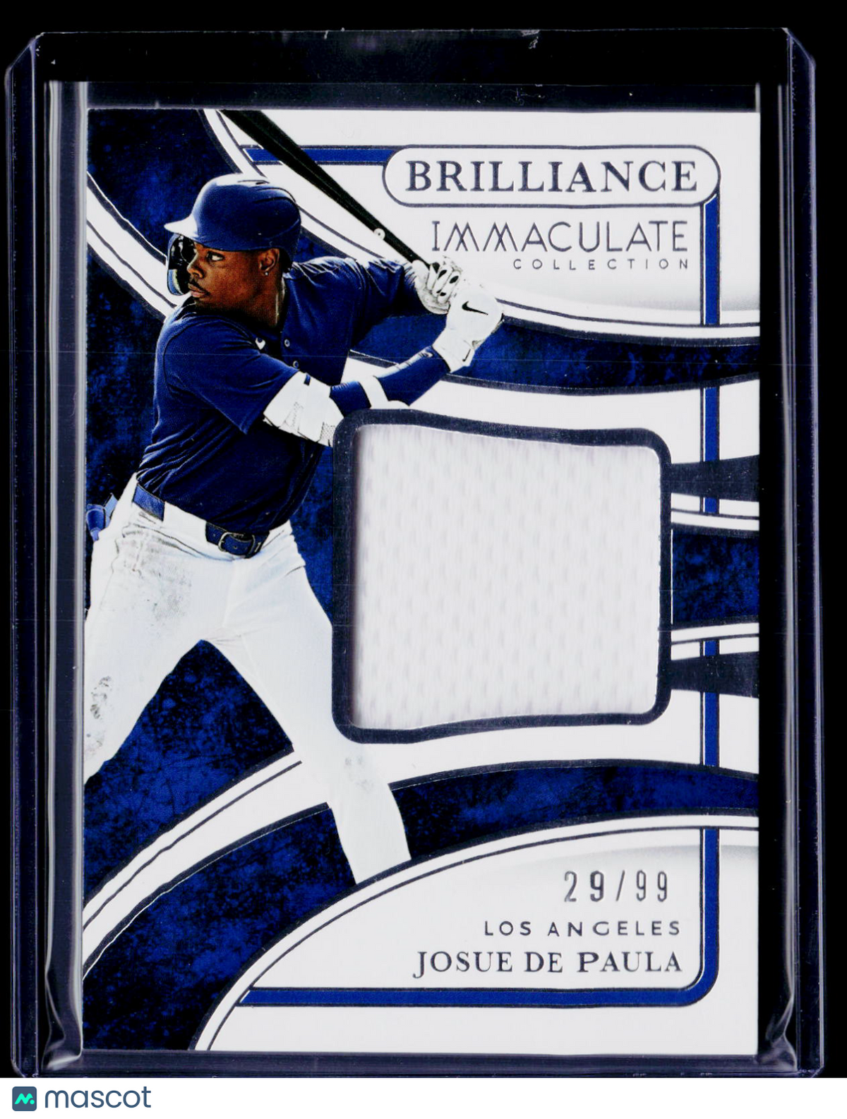 2026 Immaculate Collection Josue De Paula Patch 29/99