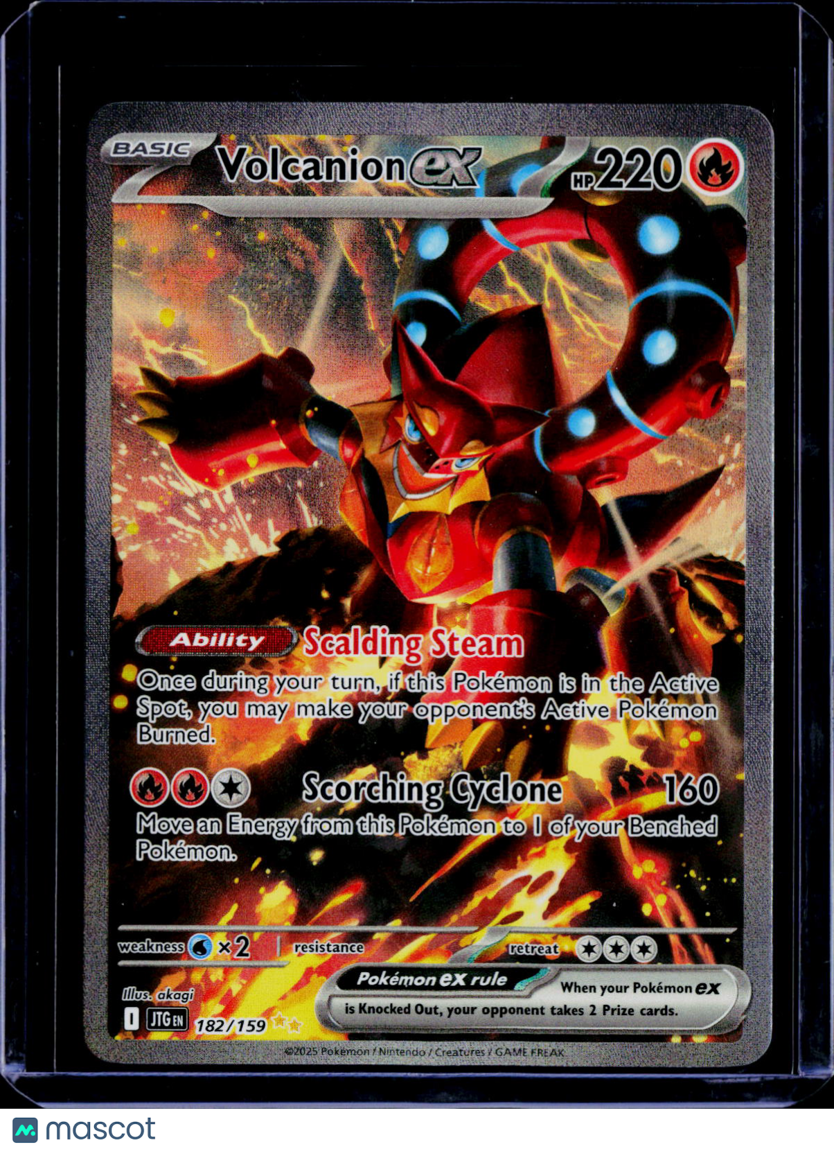 Volcanion ex 182/159