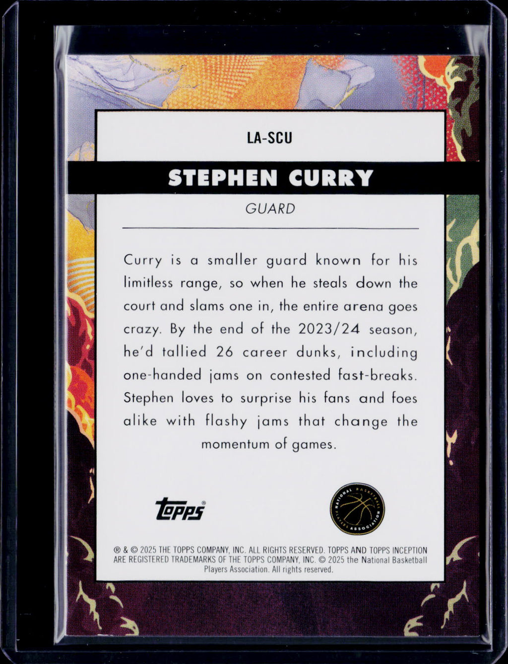 2025 Inception Stephen Curry Launch