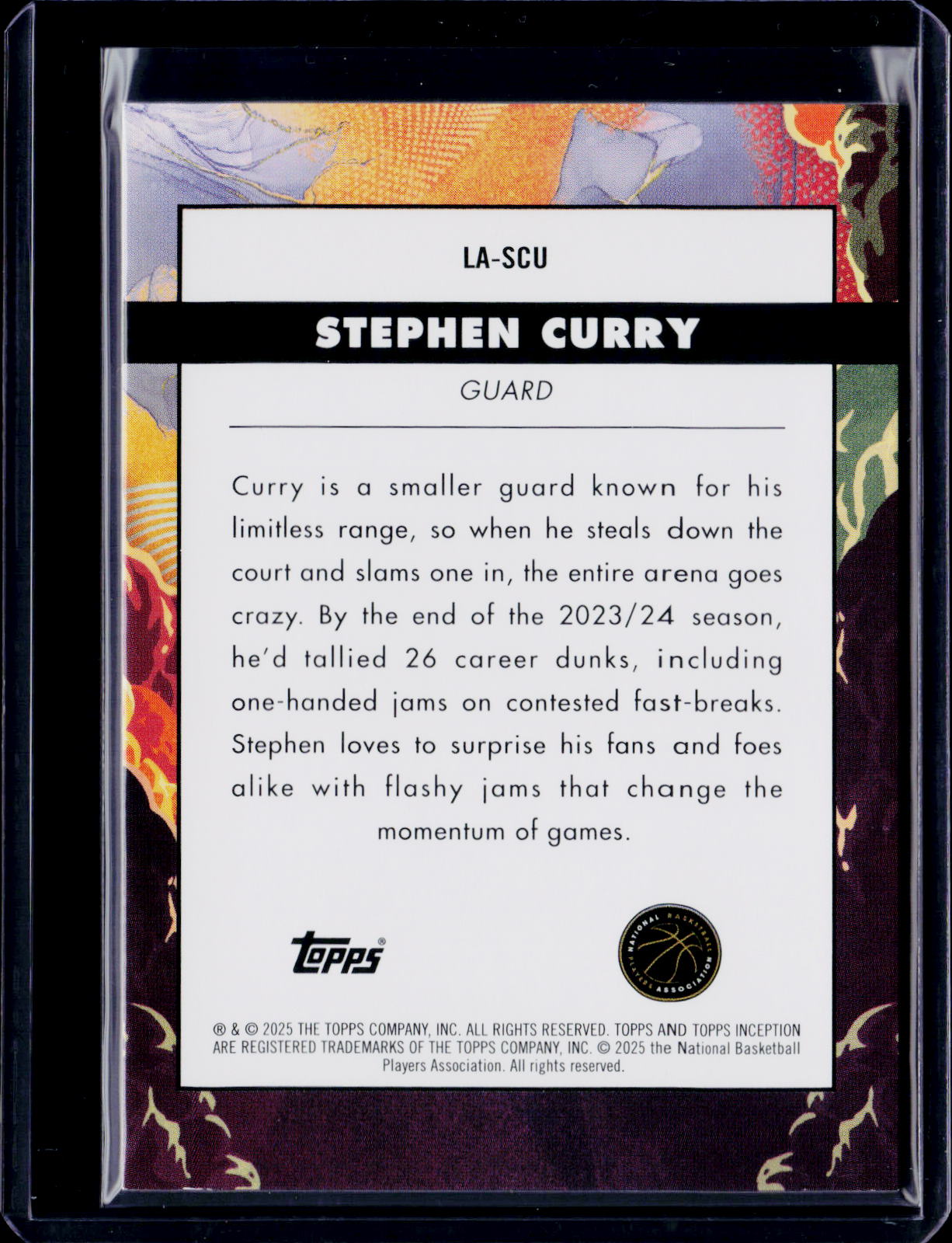 2025 Inception Stephen Curry Launch