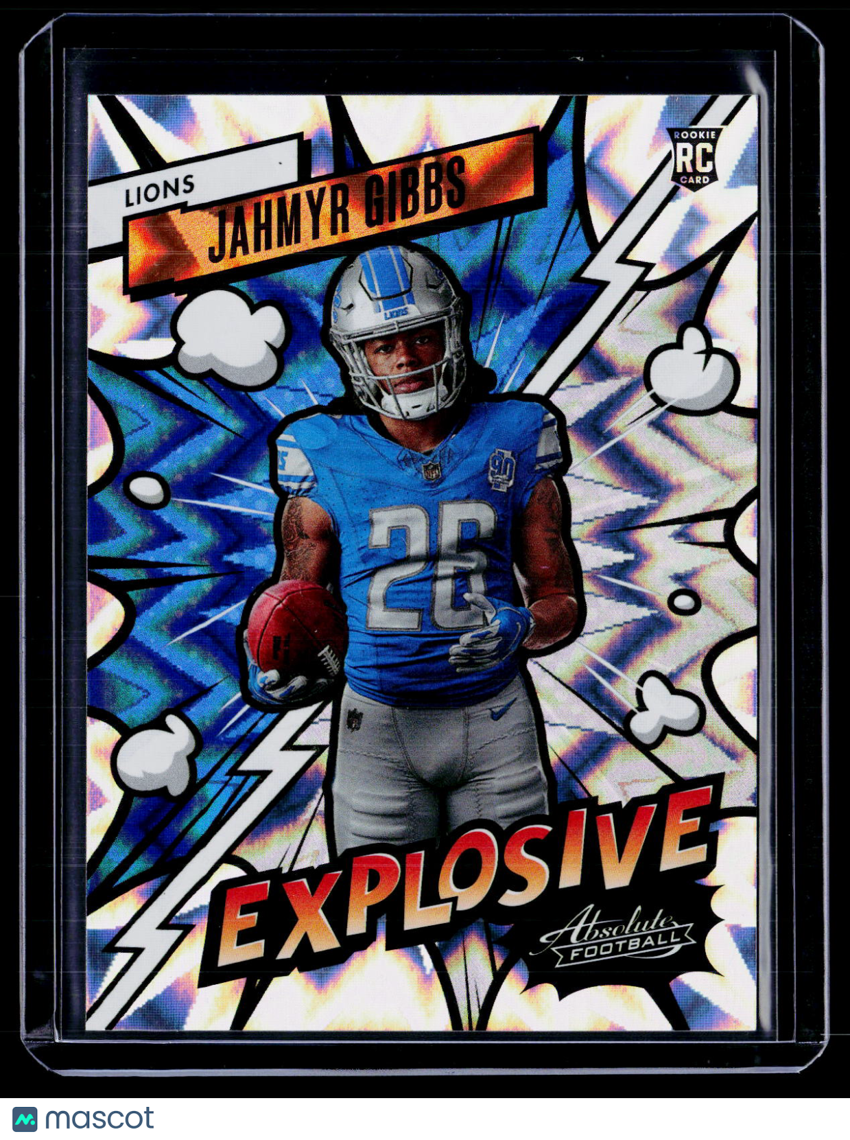 2023 Absolute Jahmyr Gibbs Rookie Explosive Case Hit RC