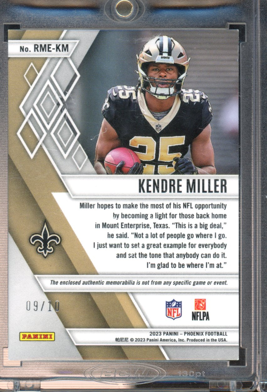 2023 Phoenix Kendre Miller Nike Patch 09/10 RC
