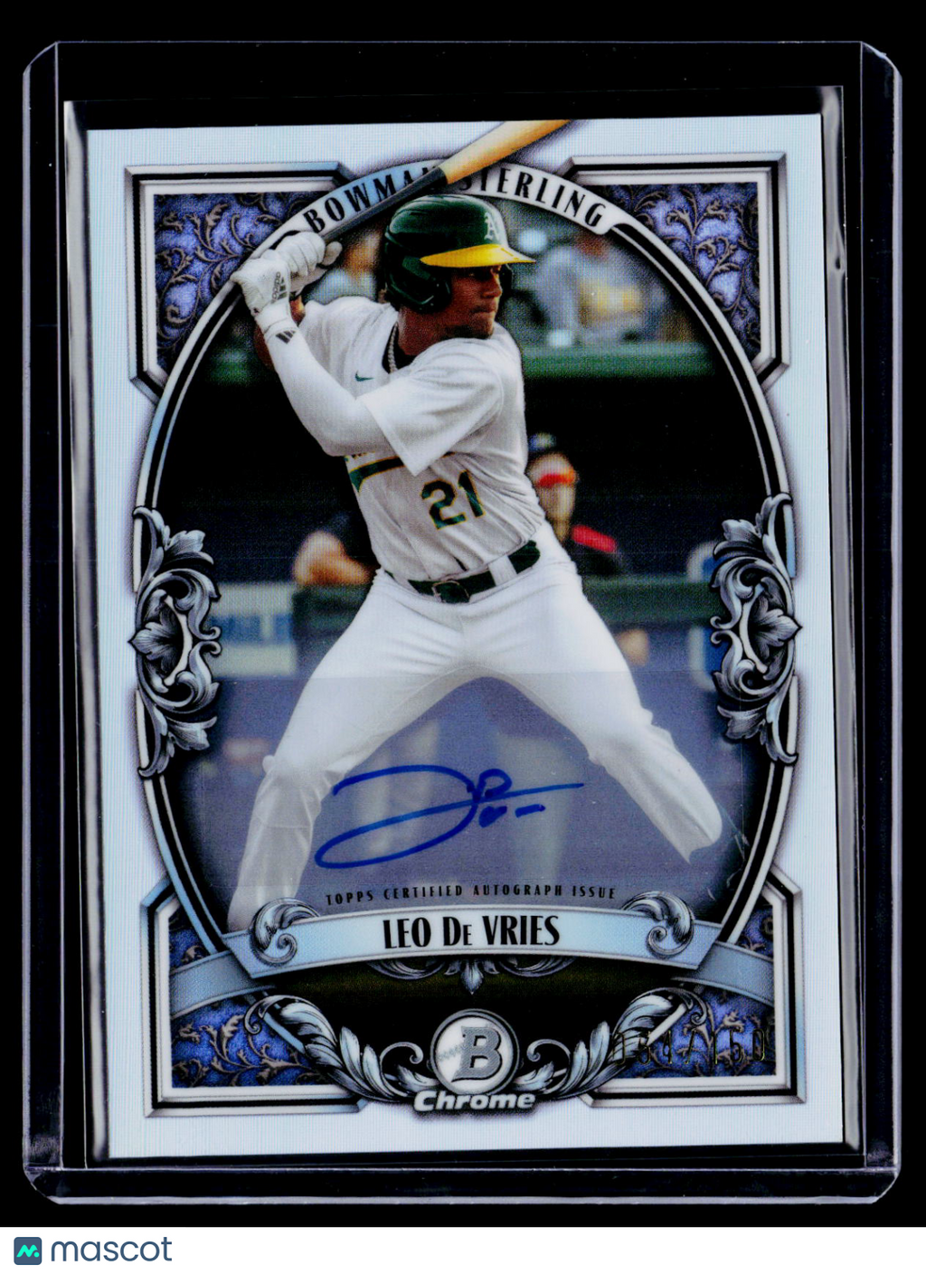 2026 Bowman Sterling Leo De Vries Auto 054/150