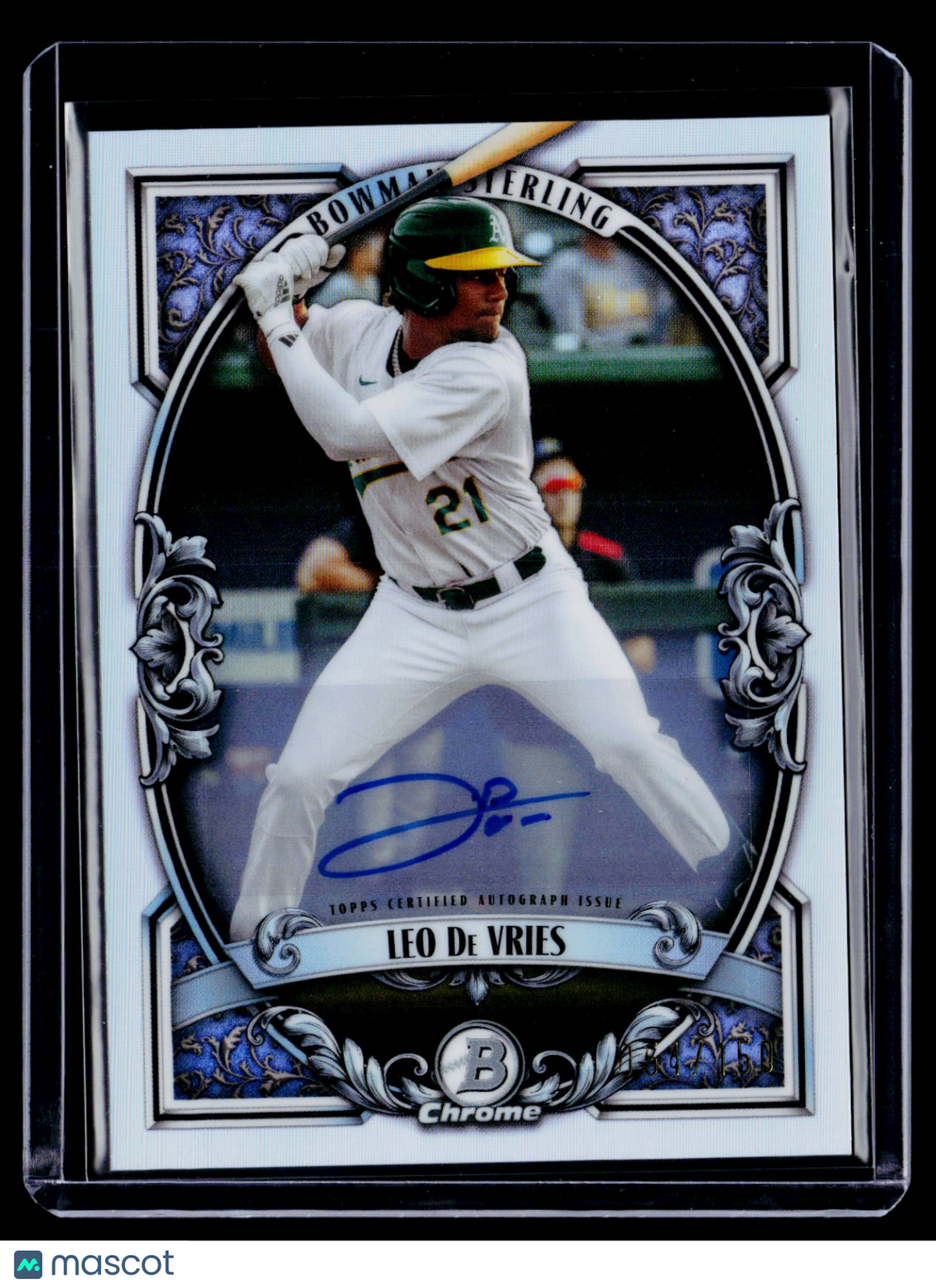 2026 Bowman Sterling Leo De Vries Auto 054/150