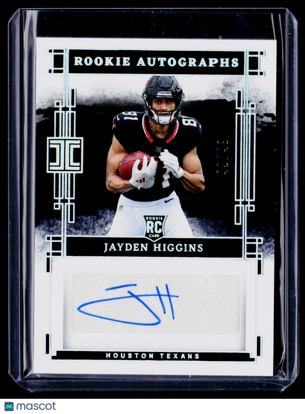 2025 Impeccable Jayden Higgins Rookie Auto 40/99