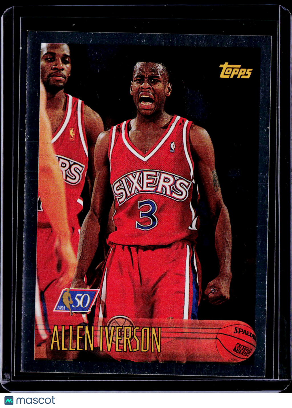 1996 Topps Allen Iverson NBA50 RC