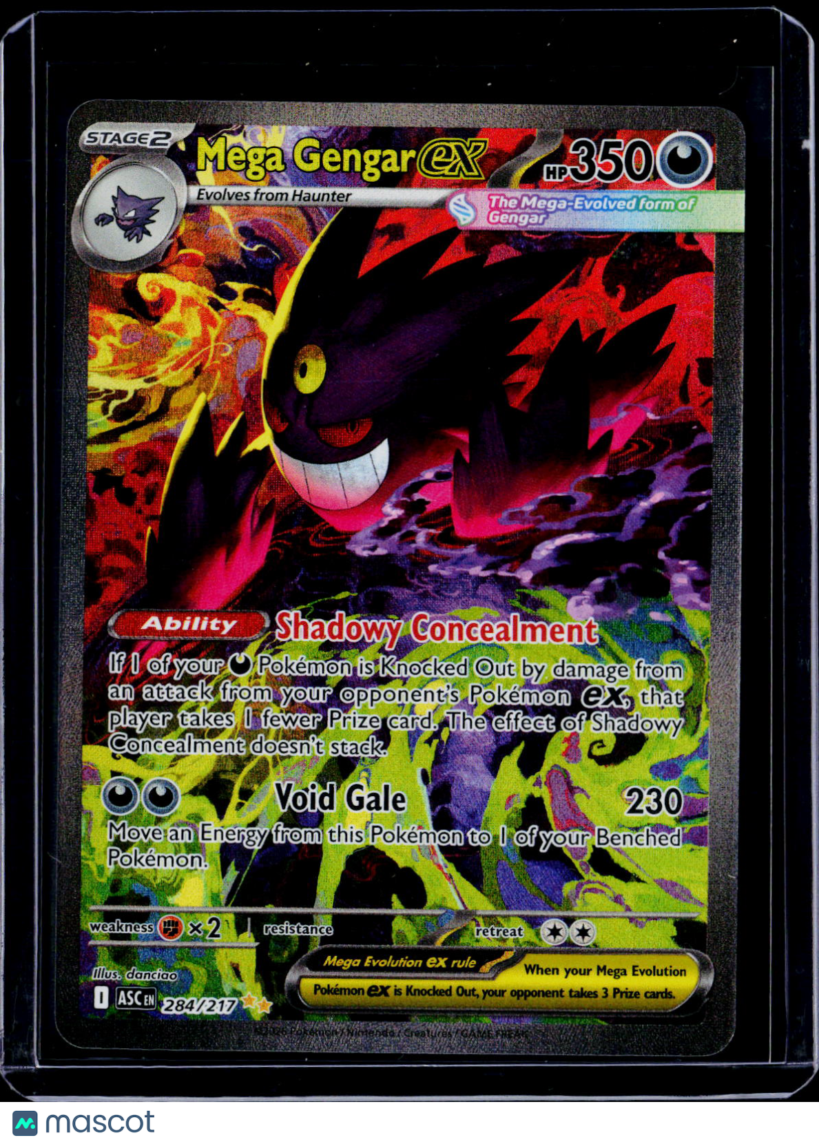 Pokemon Mega Gengar ex 284 217