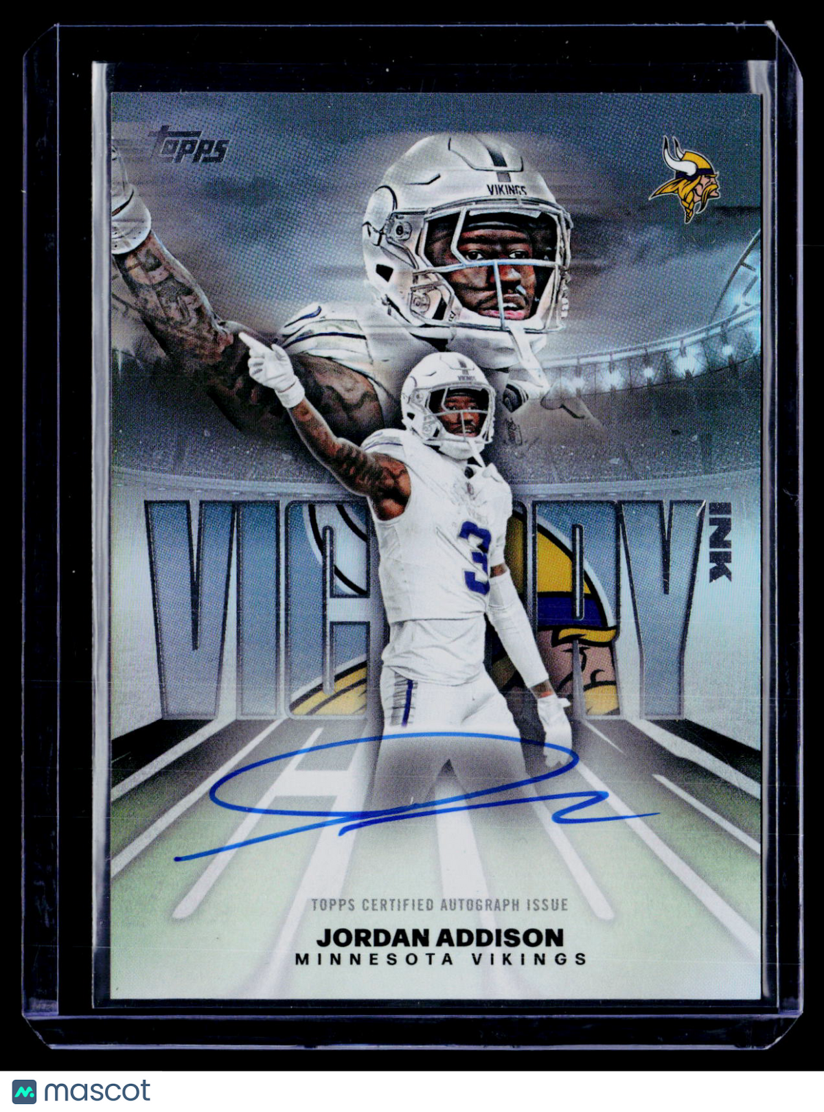 2026 Topps Flagship Jordan Addison Victory Ink Auto