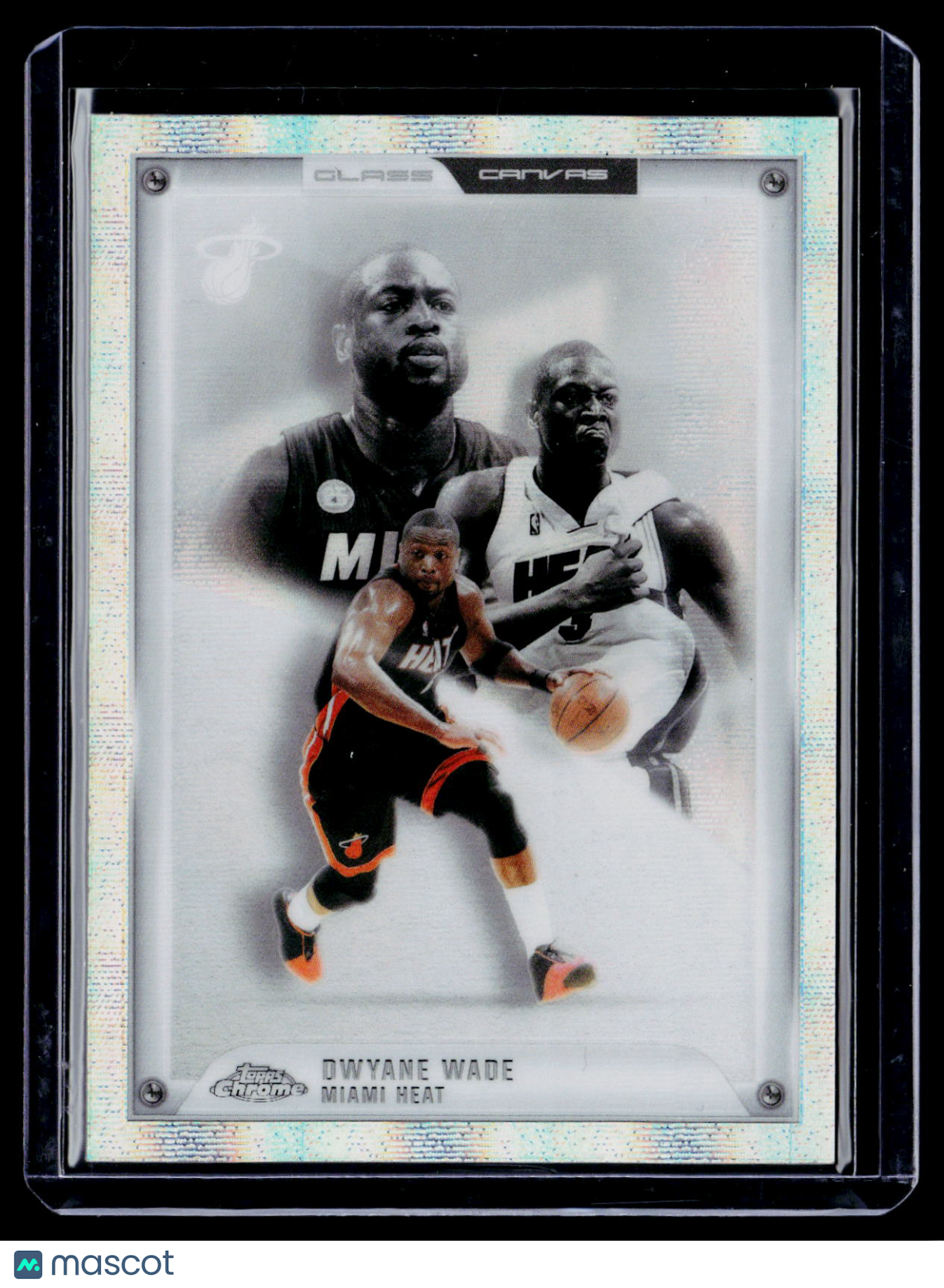 2025-26 Topps Chrome Update Dwyane Wade Glass Canvas Case Hit
