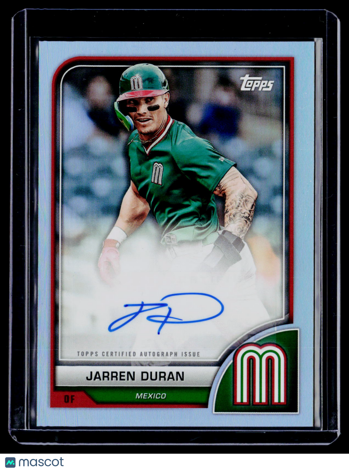2023 Topps World Baseball Classic Jarren Duran Auto