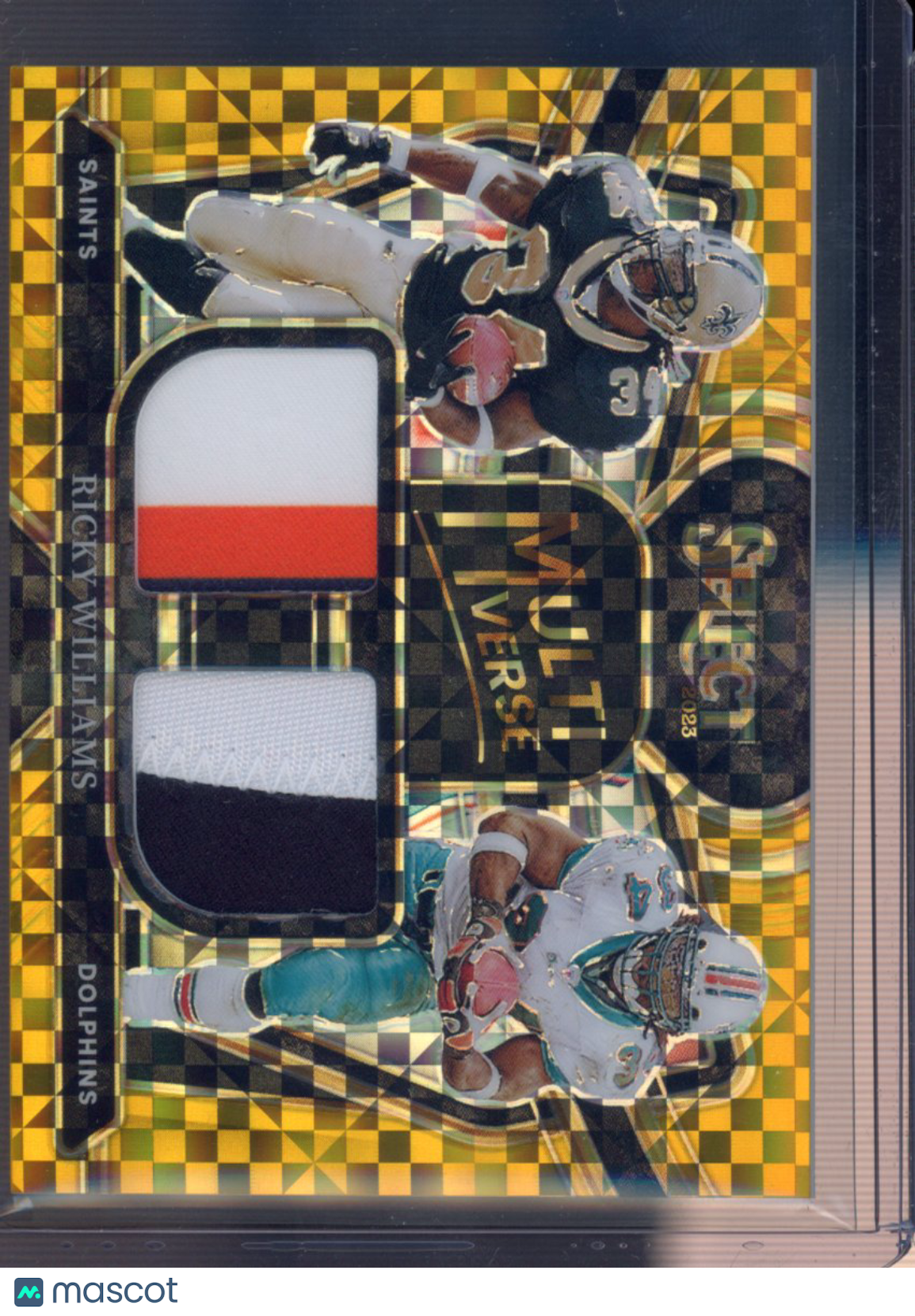 2023 Select Ricky Williams Multiverse Dual Patch 09/10