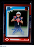 2024 Clearly Donruss Ja'Lynn Polk Rookie Orange Auto 113/249 RC