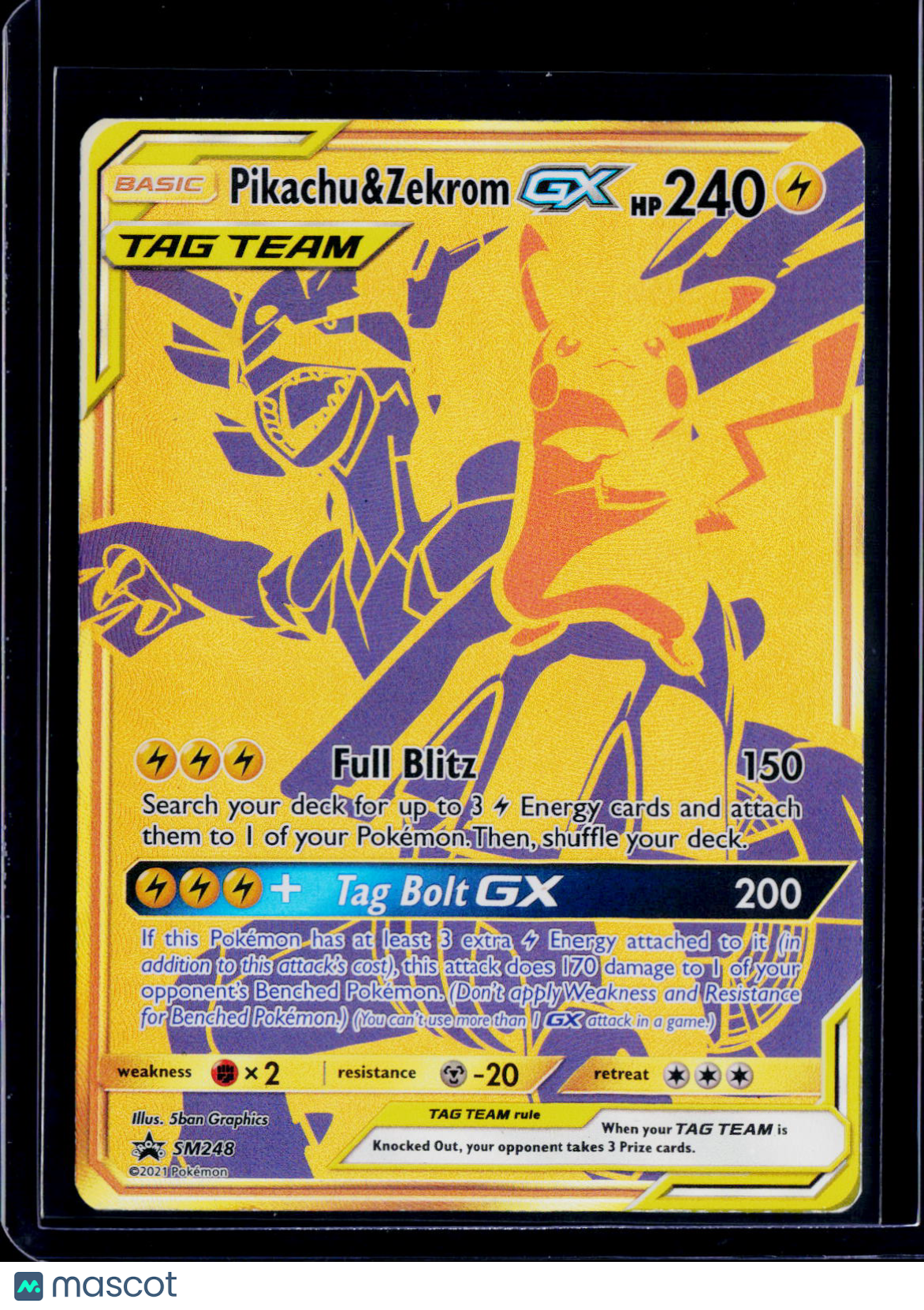 Pikachu & Zekrom GX SM248 Promo