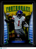 2024 Topps Chrome Malik Nabers Rookie Yellow Youthquake 6/75 RC