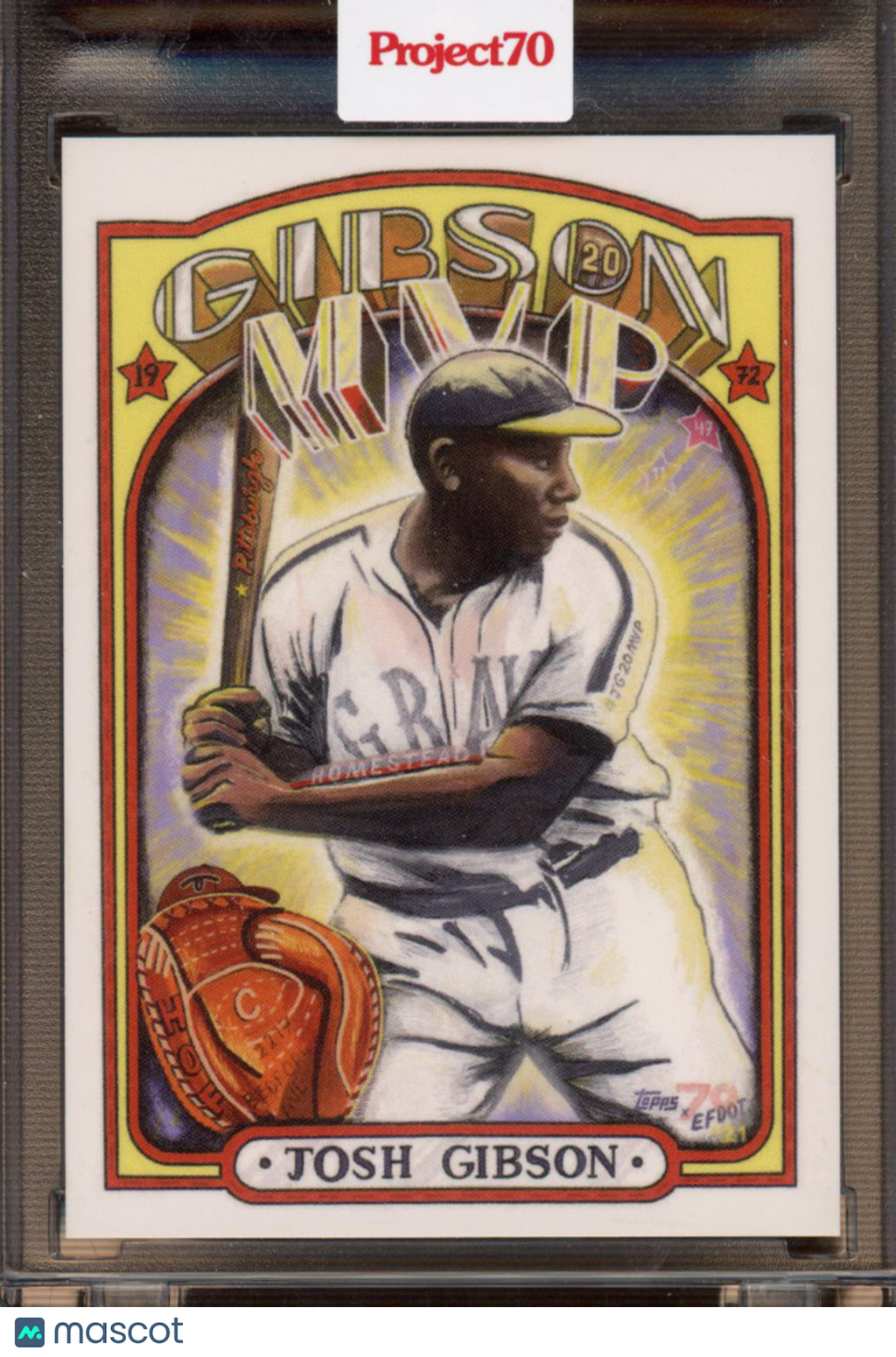 2021 Topps Project 70 Josh Gibson Efdot 222
