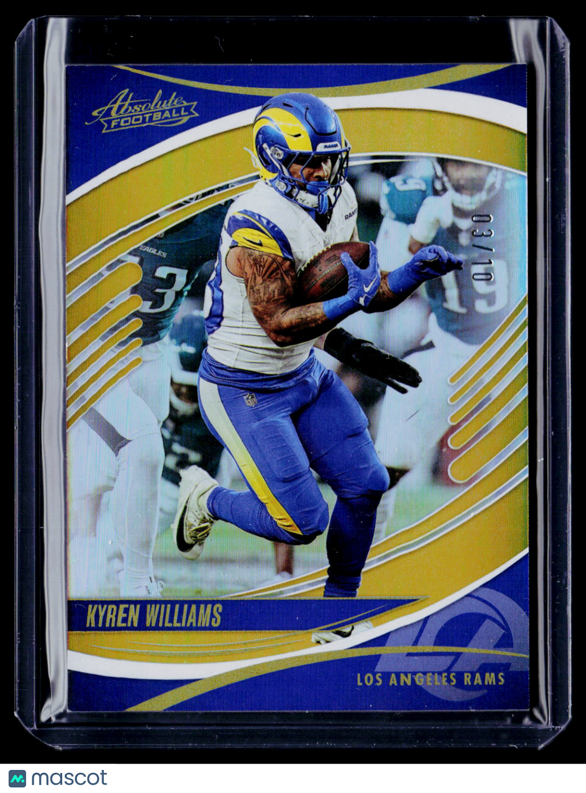 2025 Absolute Kyren Williams Gold Spectrum 3/10