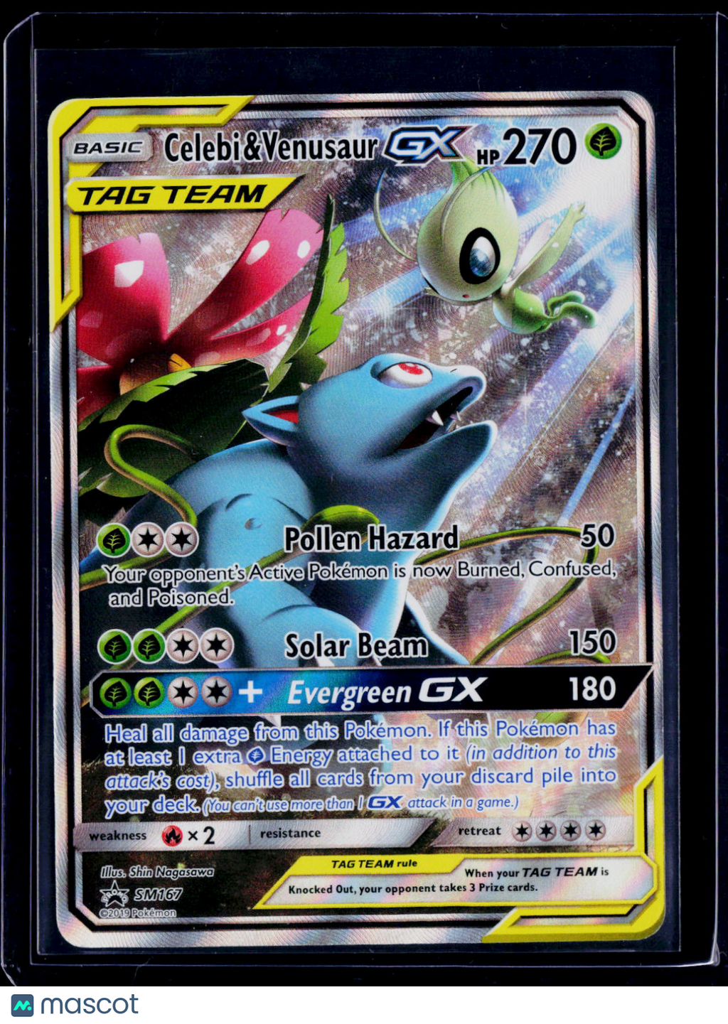 Celebi & Venusaur GX SM167