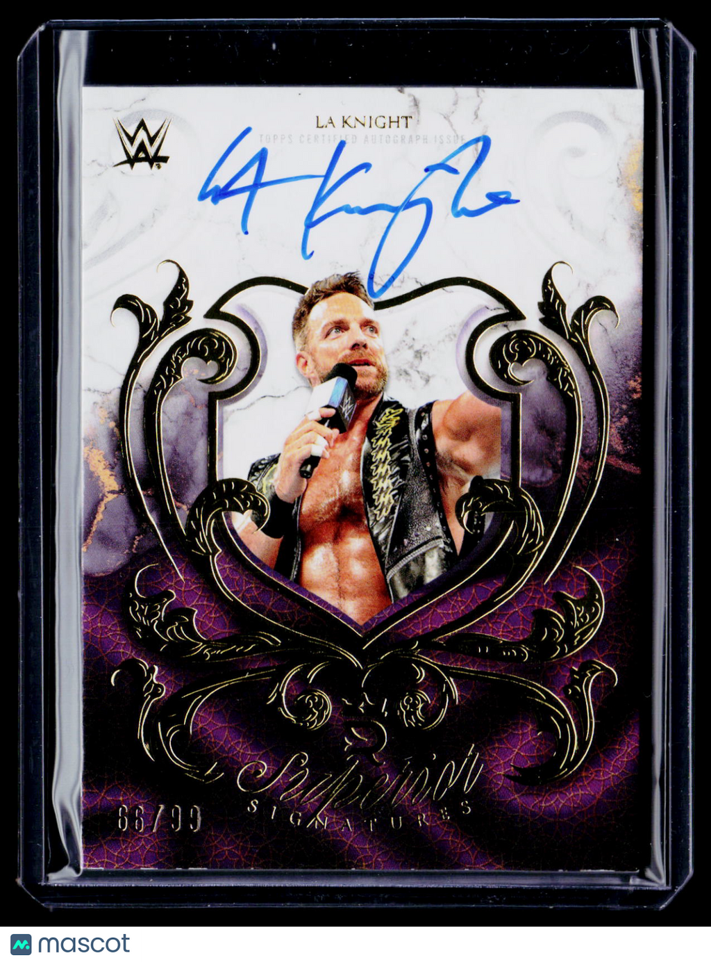 2025 Topps Royalty LA Knight Superior Auto 66/99