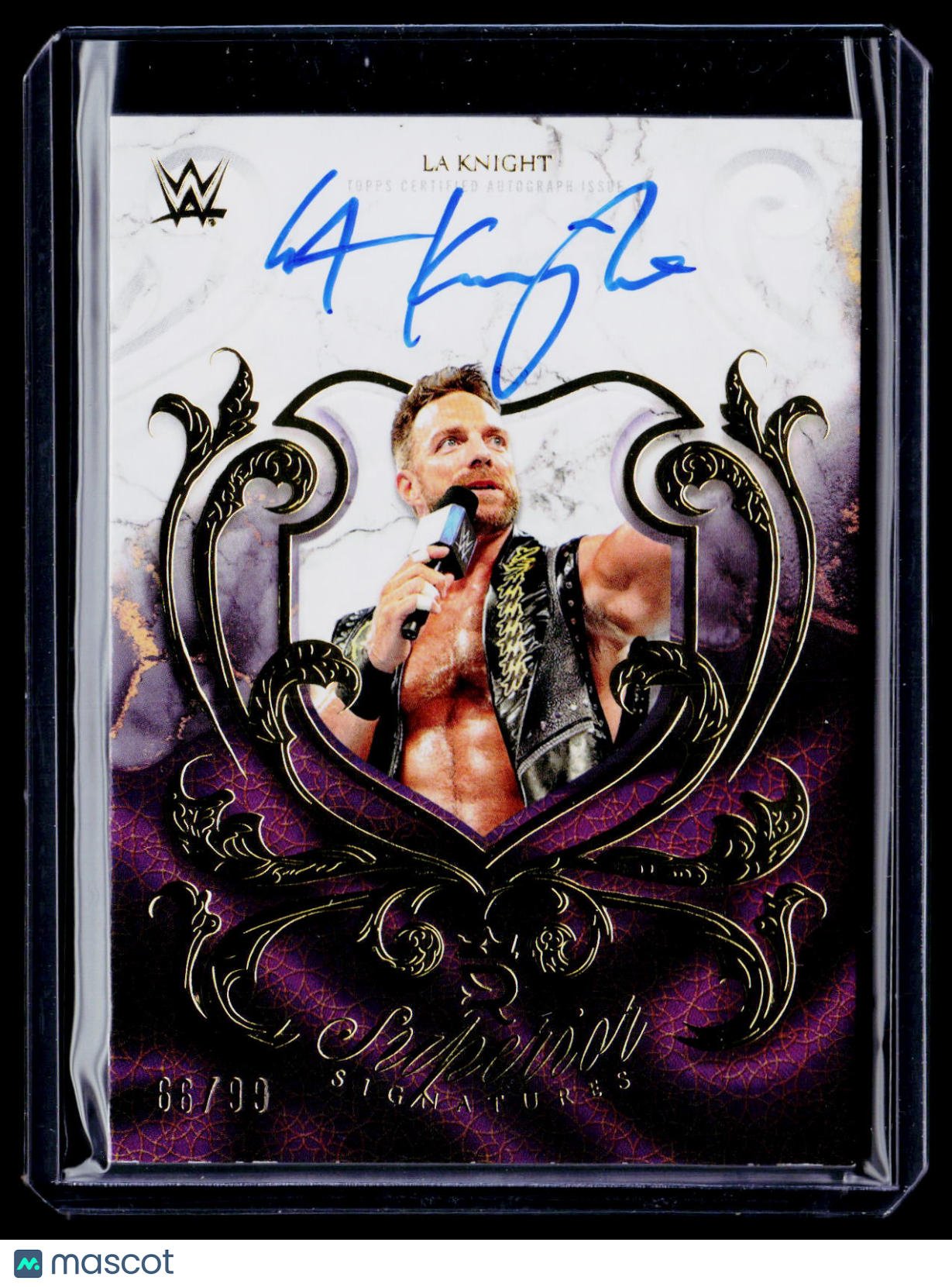2025 Topps Royalty LA Knight Superior Auto 66/99