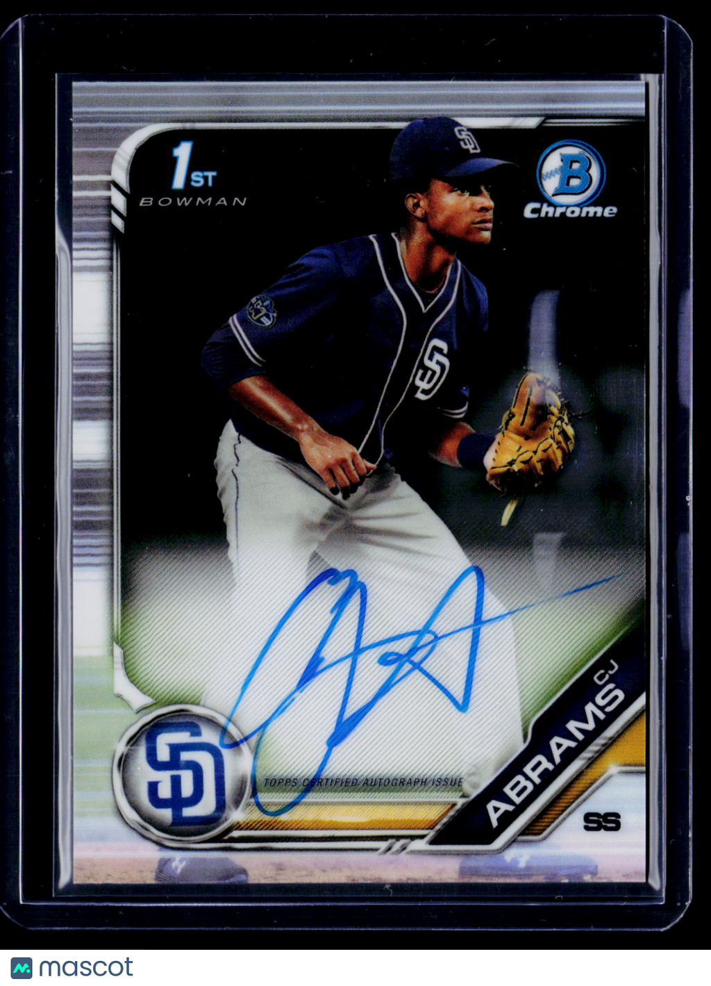 2019 Bowman Chrome CJ Abrams Auto