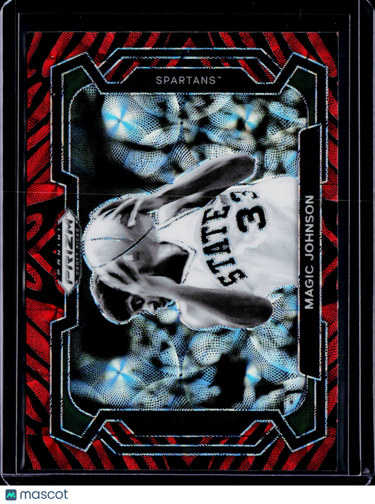 2024 Prizm Draft Magic Johnson Tiger Stripe Variation