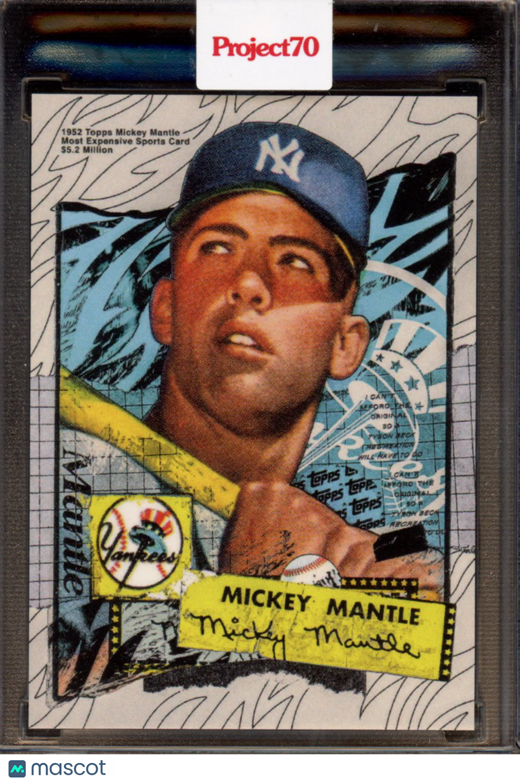 2021 Topps Project 70 Mickey Mantle Tyson Beck 121