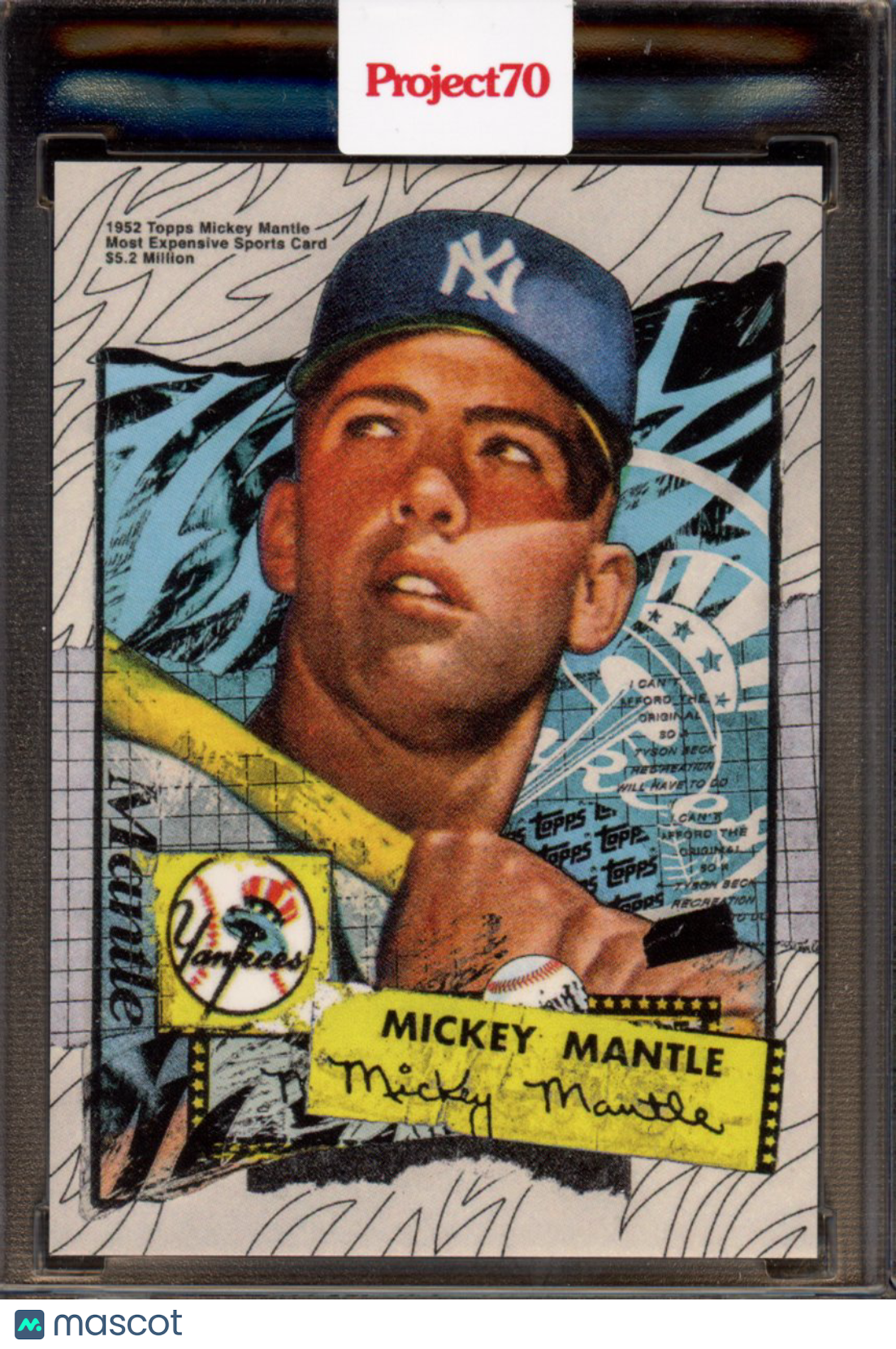 2021 Topps Project 70 Mickey Mantle Tyson Beck 121